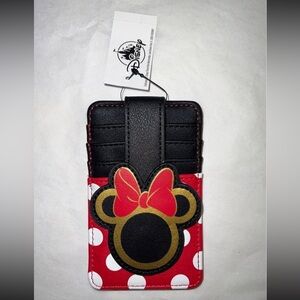 Disney Minnie Mouse Polka Dots Card Case Wallet